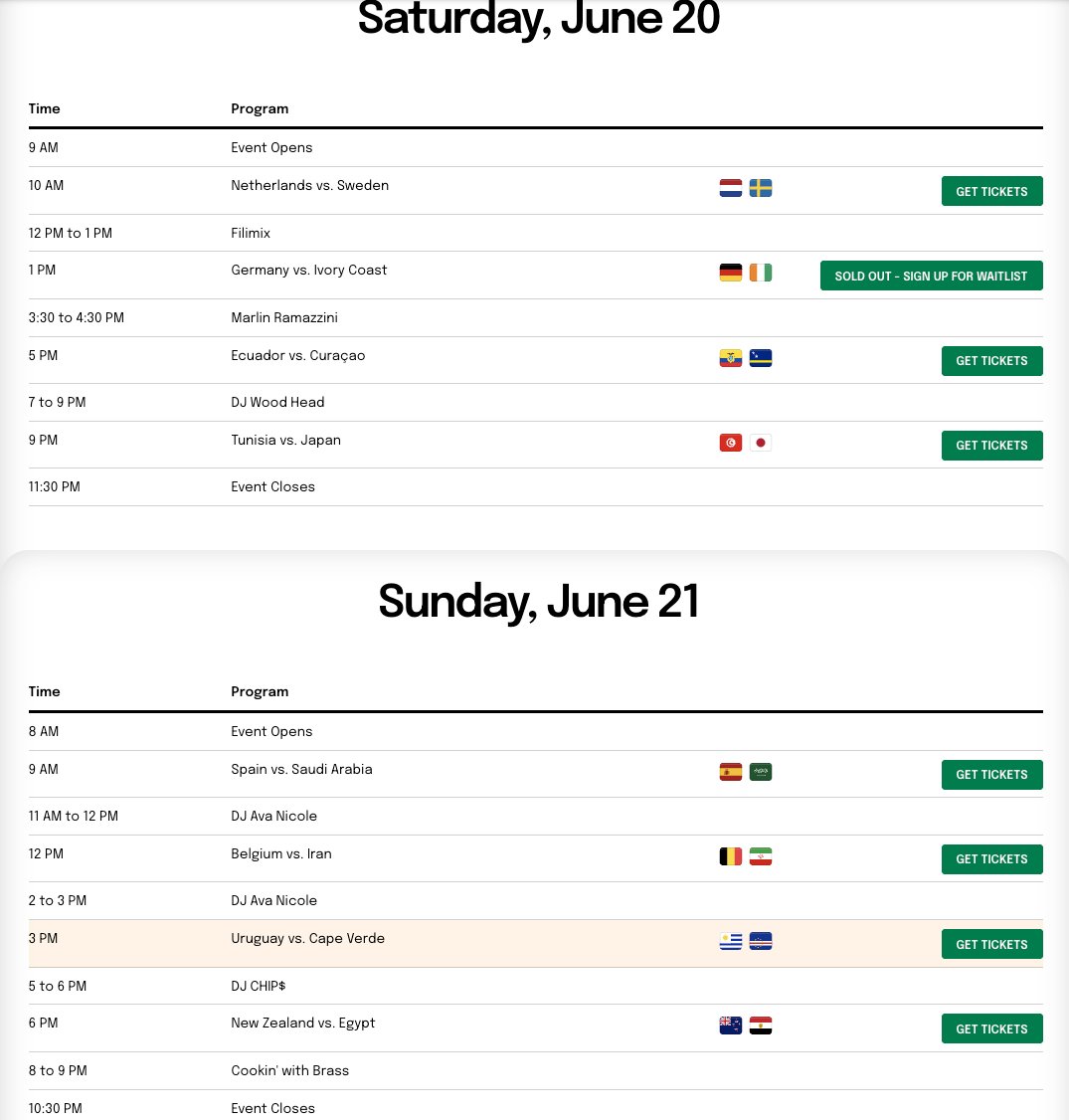 【6月11-13&6月18-21日】Lowtide Properties 温哥华免费观赛派对 - 5